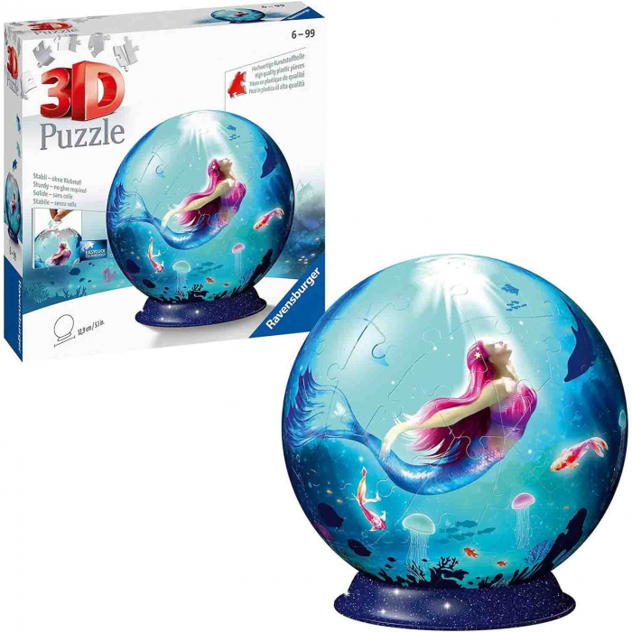 Puzzle 3D Sirena, 72 Piese [5]