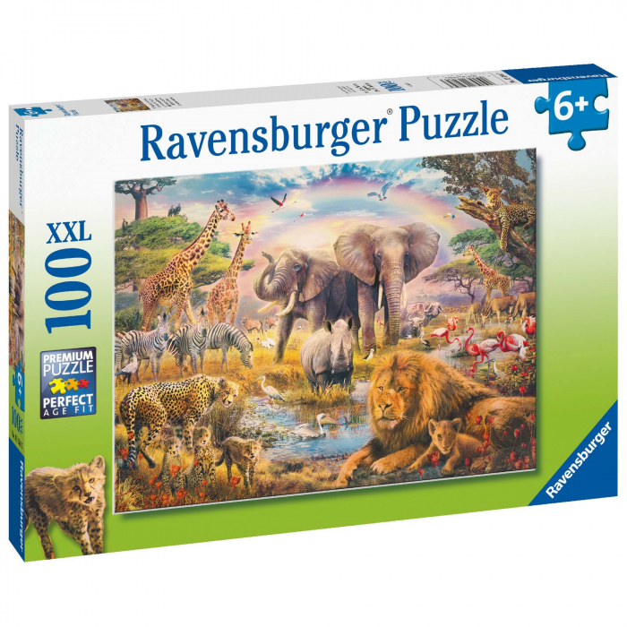 Puzzle Animale In Salbaticie, 100 Piese [3]