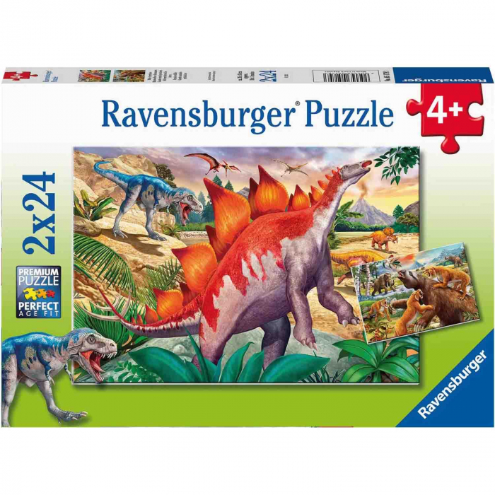 Puzzle Animale In Salbaticie, 2X24 Piese [3]