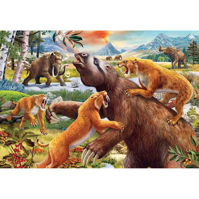 Puzzle Animale In Salbaticie, 2X24 Piese [2]