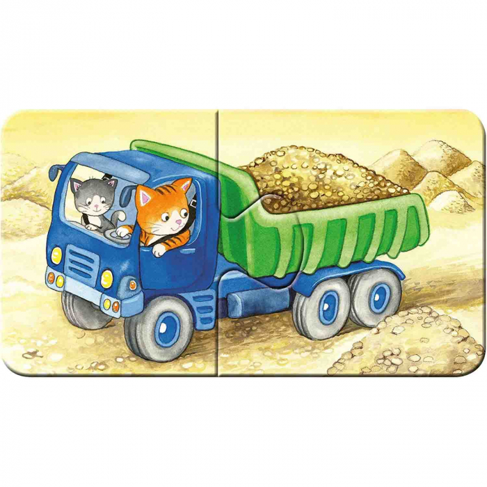 Puzzle Animale Muncitoare, 9X2 Piese [6]
