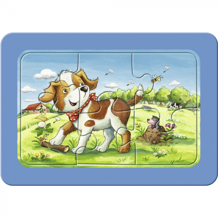 Puzzle Animalute, 3X6 Piese [2]