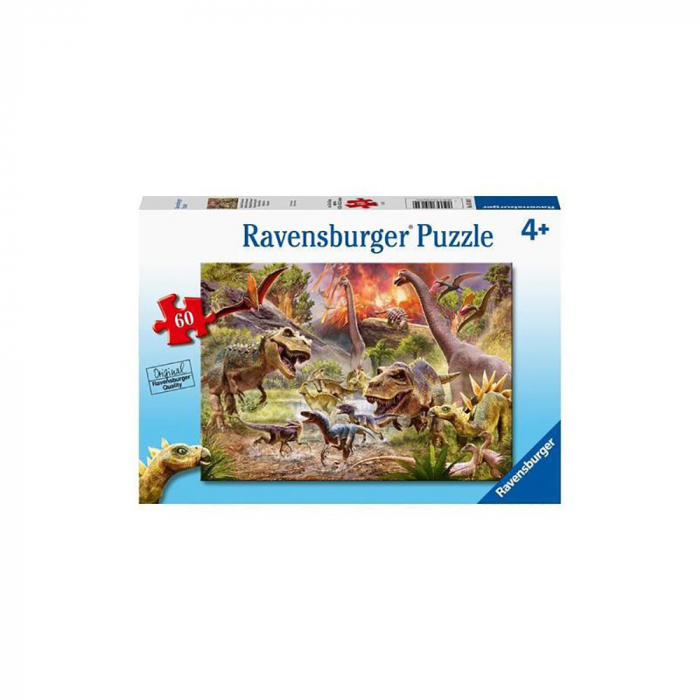 Puzzle Atacul Dinozaurilor, 60 Piese [2]