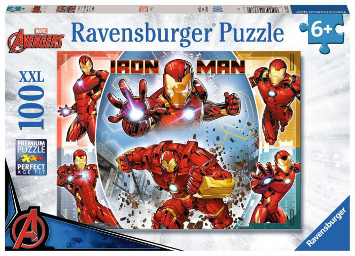Puzzle Avengers Iron Man, 100 Piese [2]