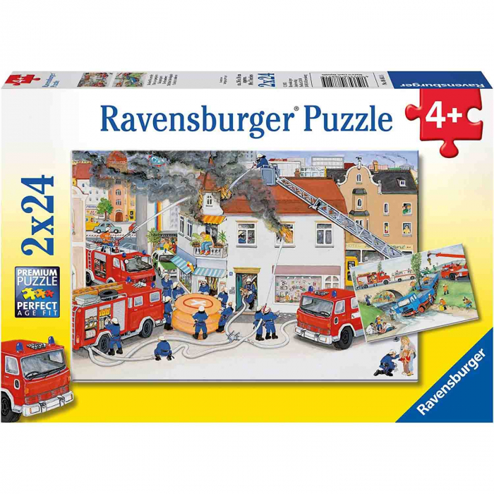Puzzle Brigada De Pompieri, 2X24 Piese [3]