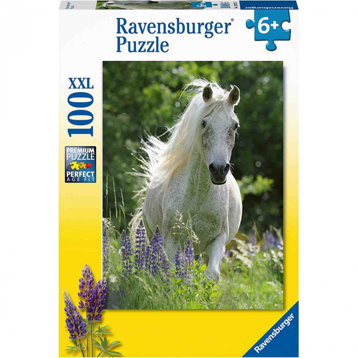 Puzzle Cal Alb, 100 Piese [2]