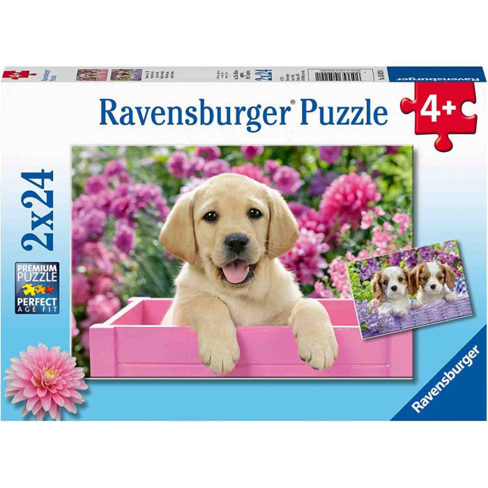 Puzzle Catelusi, 2X24 Piese [3]