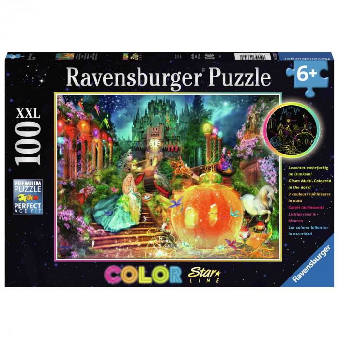 Puzzle Cenusareasa Si Dovleacul Fermecat, 100 Piese [2]