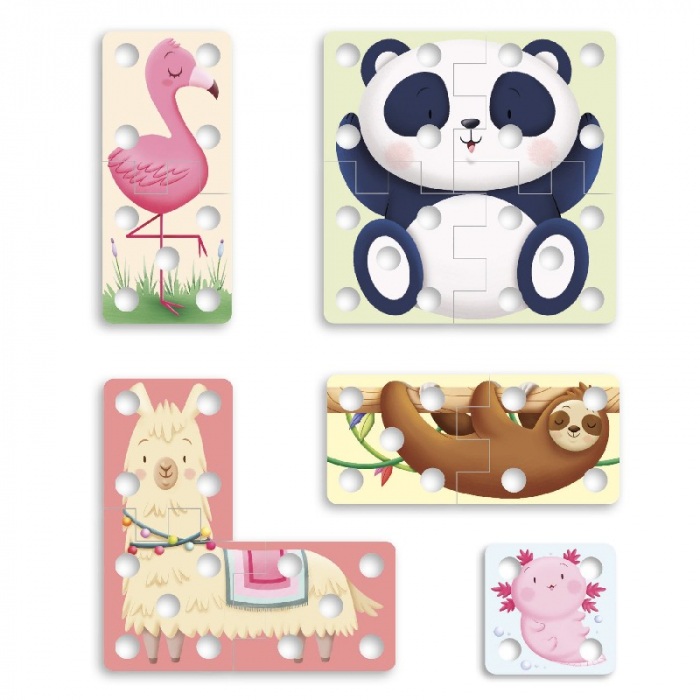 Puzzle cu sireturi Quercetti [7]