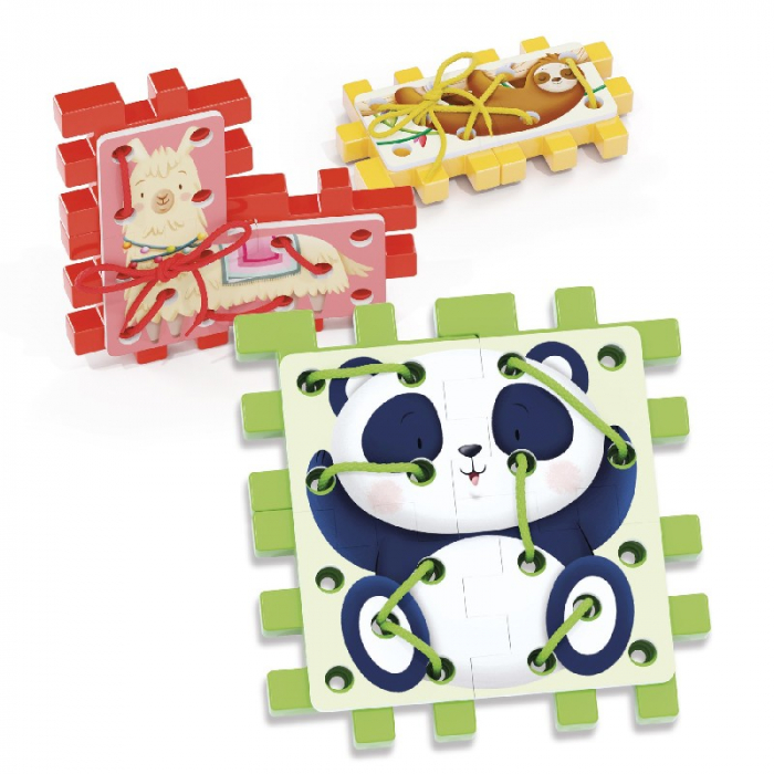 Puzzle cu sireturi Quercetti [5]