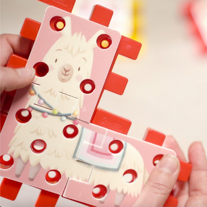 Puzzle cu sireturi Quercetti [2]