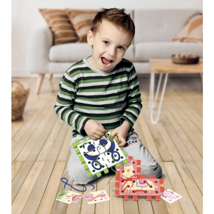 Puzzle cu sireturi Quercetti [6]