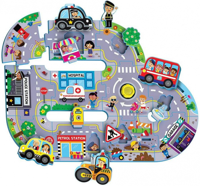 Puzzle cu sunete - Orasul Aglomerat [2]