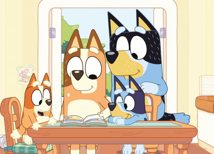 Puzzle de colorat - Bluey (24 de piese) [3]