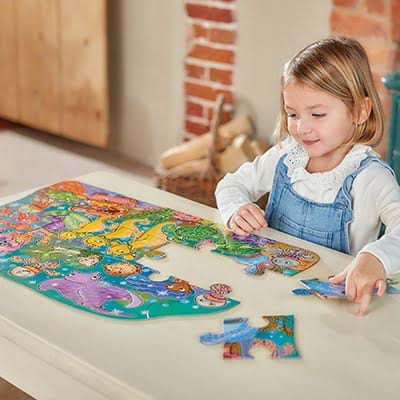 Puzzle de podea Distractia Sirenelor [3]
