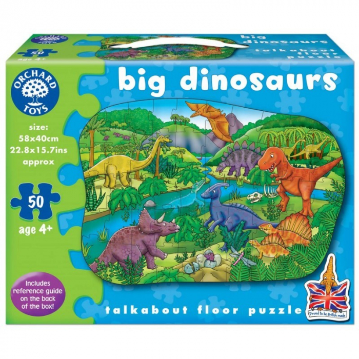 Puzzle de Podea Orchard Toys - Dinozauri [2]
