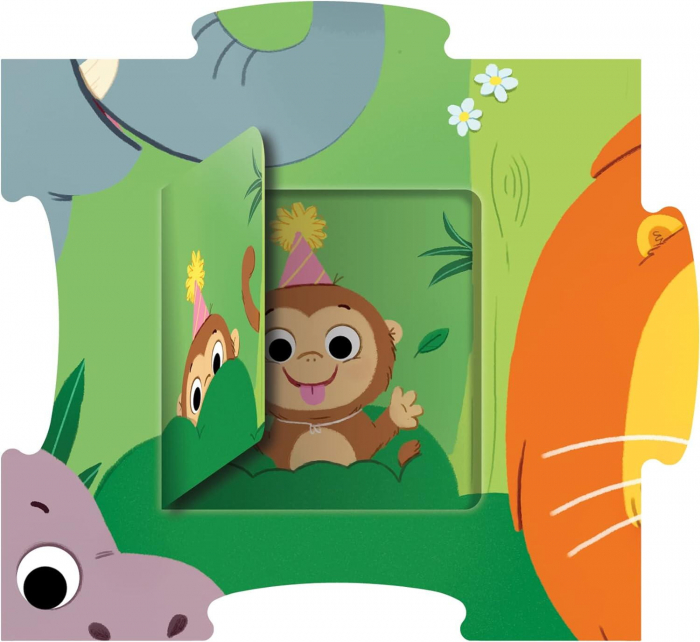 Puzzle deschide ferestrele - Jungla ( 20 piese) [3]