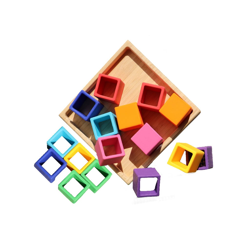 Puzzle din silicon bblüv Blox