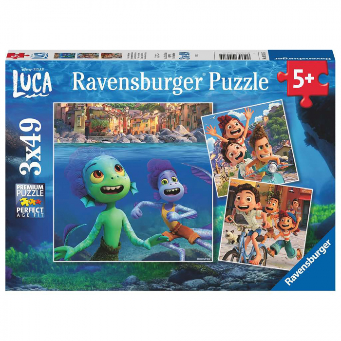Puzzle Disney Pixar Luca, 3X49 Piese [2]