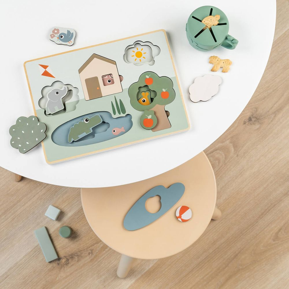 Puzzle Done by Deer din lemn Deer Friends Colour Mix [4]