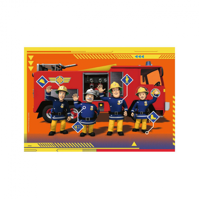 Puzzle Echipa Pompier Sam,2X24Piese [3]