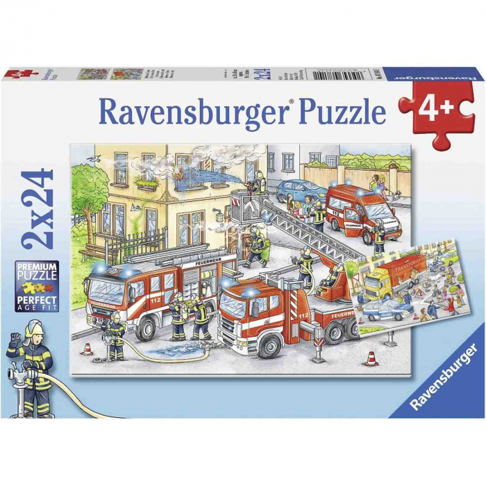 Puzzle Eroi In Actiune, 2X24 Piese [3]