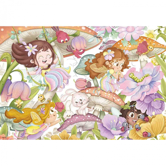 Puzzle Fetite Din Basm, 2X12 Piese [2]