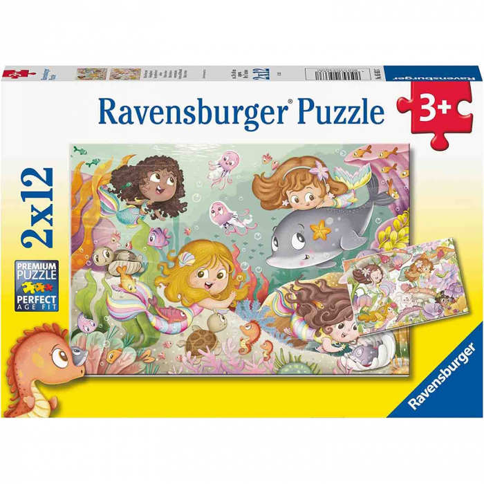 Puzzle Fetite Din Basm, 2X12 Piese [3]