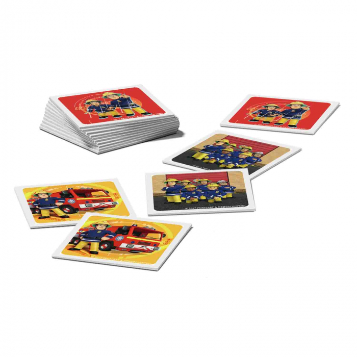 Puzzle + Joc Memory Pompierul Sam, 25/36/49 Piese [2]