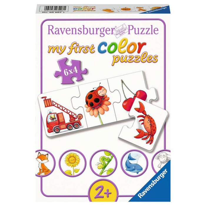 Puzzle Lucruri Colorate, 6X4 Piese [2]
