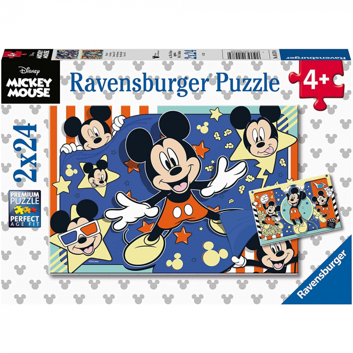 Puzzle Mickey, 2X24 Piese [2]