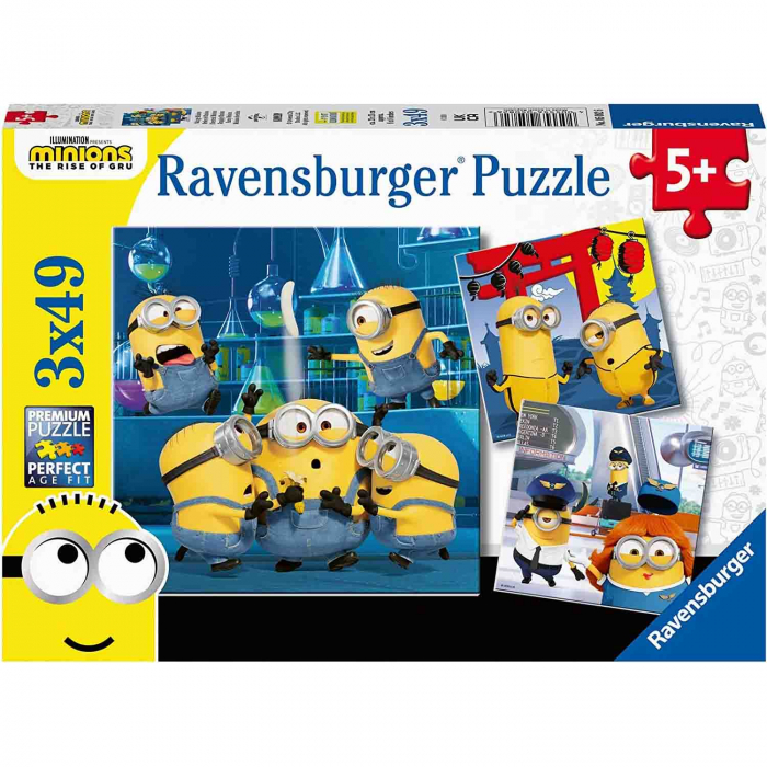 Puzzle Minions, 3X49 Piese [2]