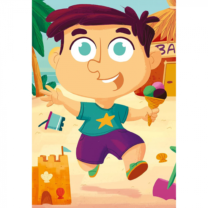 Puzzle Mix&Match Haine Colorate, 3X24 Piese [3]