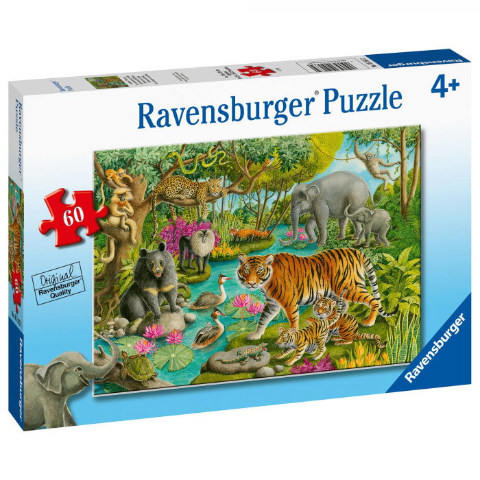 Puzzle Padure In India, 60 Piese [3]