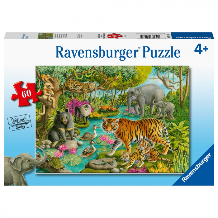 Puzzle Padure In India, 60 Piese [2]