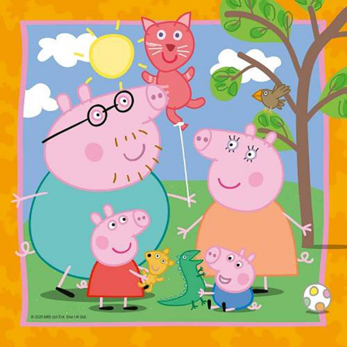 Puzzle Peppa Pig, 3X49 Piese [3]