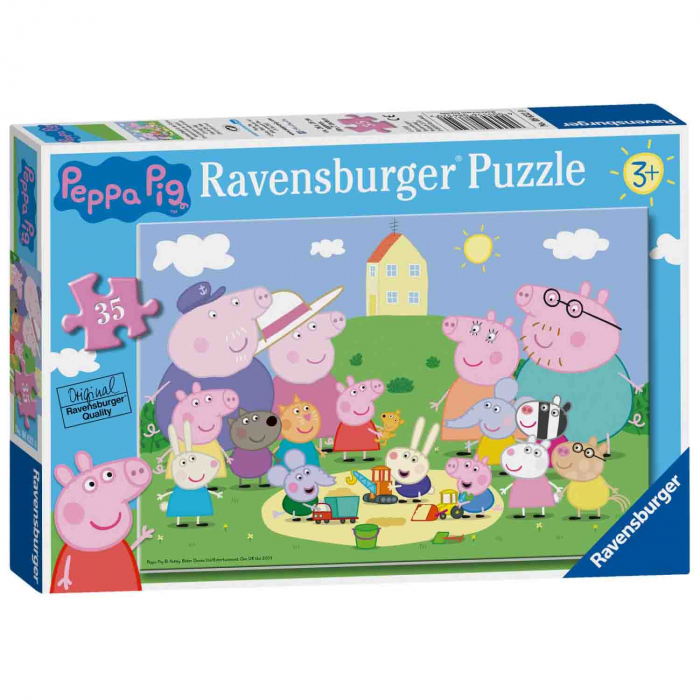 Puzzle Peppa Pig Joaca In Nisip, 35 Piese [2]