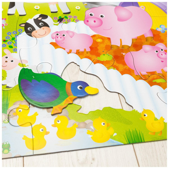 Puzzle Podea: Ferma (30 piese) [4]