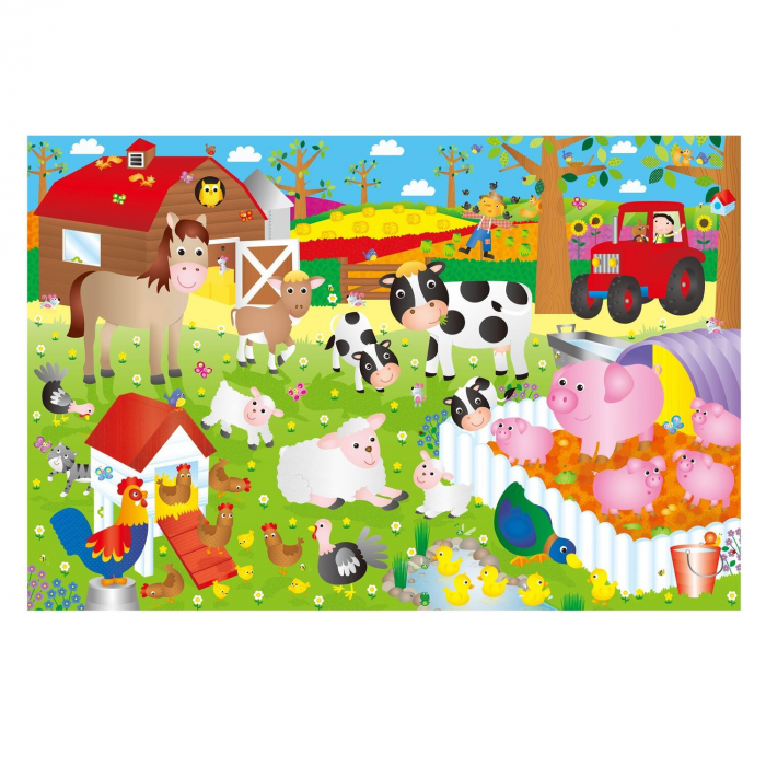 Puzzle Podea: Ferma (30 piese) [3]
