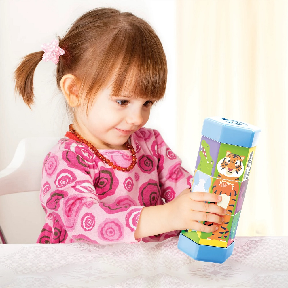 Puzzle Quercetti Tubo Mix & Match Animale [5]