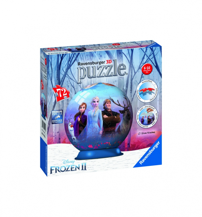 Puzzle Ravensburger 3D Frozen II, 72 Piese [2]