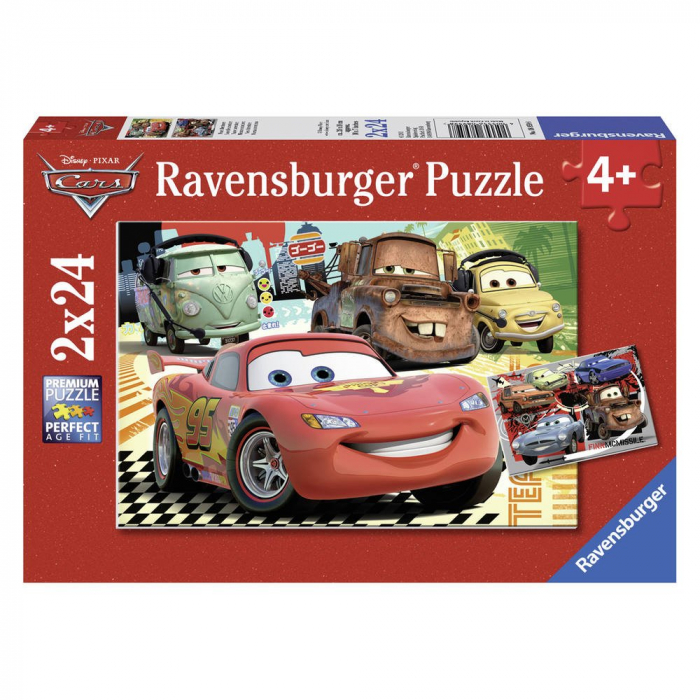 imaginati va o noua aventura a lui habarnam Puzzle Ravensburger - Cars Noua Aventura
