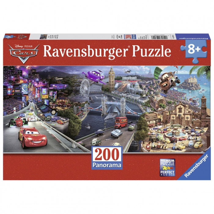 Puzzle Ravensburger - Cars Panoramic