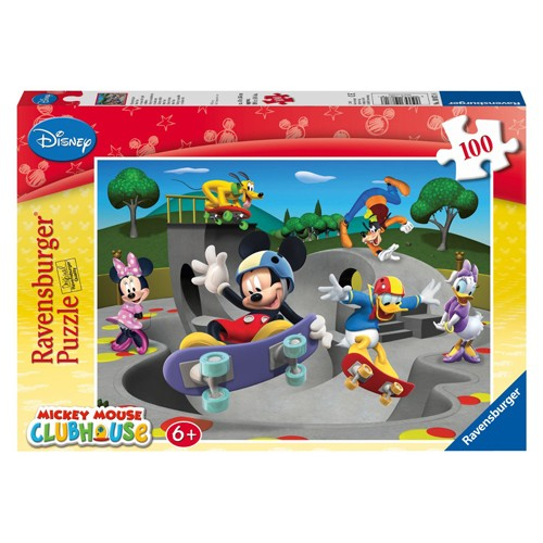 Puzzle Ravensburger Clubul Amuzant A Lui Disney - 100 piese