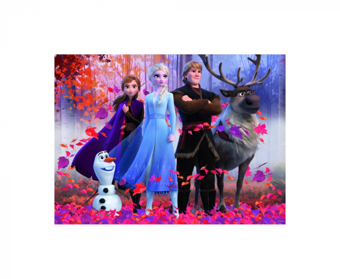Puzzle Ravensburger Frozen II, 100 Piese [2]
