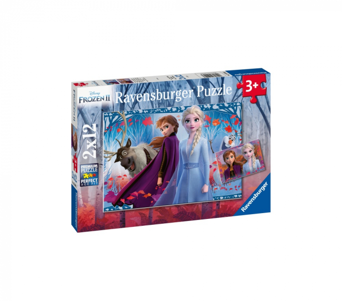 Puzzle Ravensburger Frozen II, 2X12 Piese [5]
