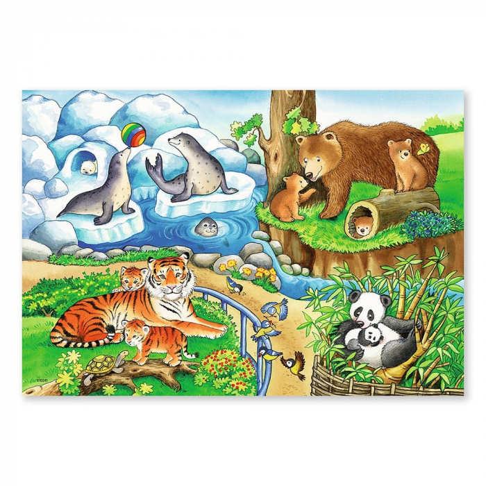 Puzzle Ravensburger - Gradina Zoologica [3]
