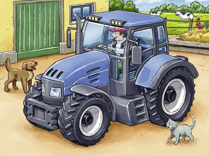 Puzzle Ravensburger In Cutie Vehicule, 12 Piese [5]