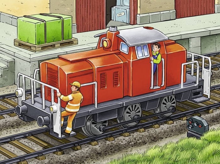 Puzzle Ravensburger In Cutie Vehicule, 12 Piese [7]