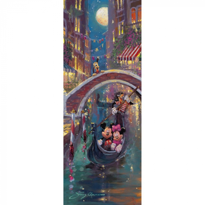 Puzzle Ravensburger Panorama Mickey Minnie Romantism in Venetia